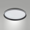Plafoniera moderna Isy nera LED 64W Fabas