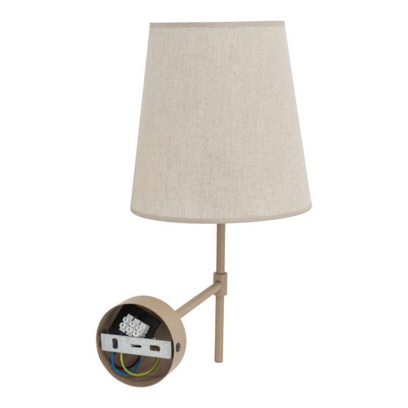 Applique Elizabeth sabbia 1 luce E27 TK Lighting