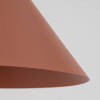 Lampadario Cono M Brick arancione 1 luce TK Lighting