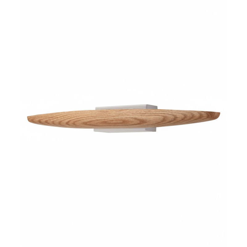 Applique da parete Ribot quercia LED 17W Fabas