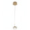 Lampadario Dunk 1 luce ottone satinato Fabas