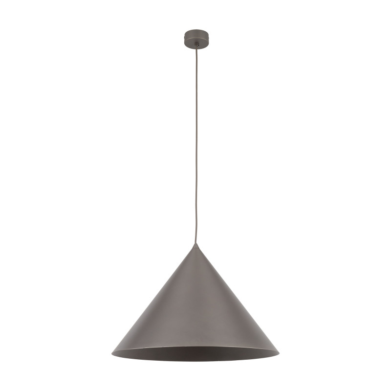 Lampadario Cono Xl New marrone E27 TK Lighting