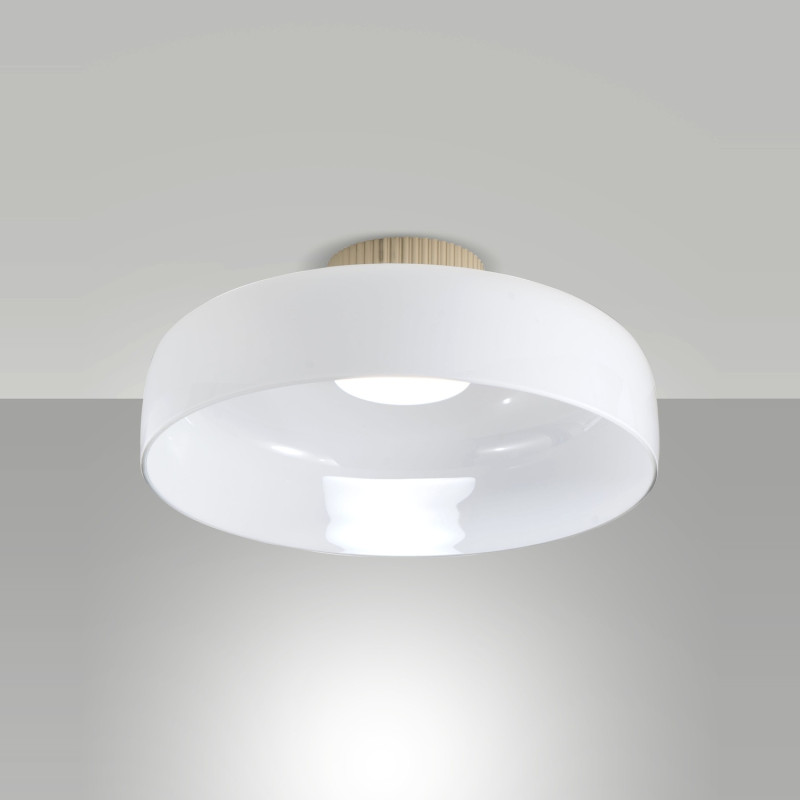 Plafoniera Lunar LED 26W bianca CCT Fabas