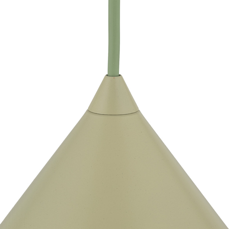 Sospensione Cono S pistacchio 1 luce E27 TK Lighting