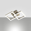 Fabas Bard applique LED oro opaco 2 luci 21W