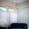 Lampadario Lava Sabia 9 luci G9 sabbia TK Lighting