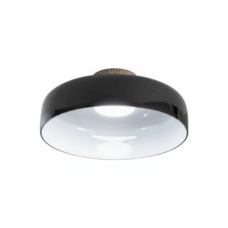 Plafoniera a soffitto Lunar nera LED 26 W Fabas