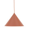 Lampadario Cono L Brick arancione E27 TK Lighting
