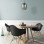 Lampadario Elio Graphite 1 luce nero TK Lighting