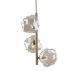 Lampadario Lava Sabia 3 luci G9 color sabbia TK Lighting
