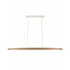 Lampadario sospensione LED Ribot 1 luce quercia Fabas