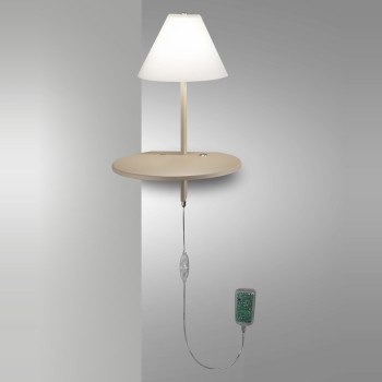 Applique LED Goodnight beige 8W USB Fabas