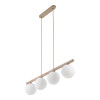 Lampadario Virlo 4 luci bianco E14 TK Lighting
