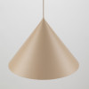 Lampadario a sospensione Cono Xl Sabia sabbia E27 TK Lighting