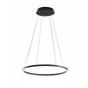 Lampadario a sospensione LED Giotto nero 36W Fabas