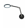 Applique Regina nera LED orientabile Fabas