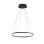 Lampadario Giotto Smart Luce nero Fabas 1 luce