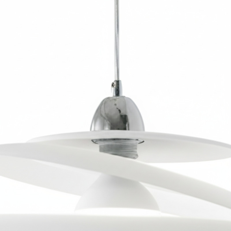 Lampadario Aragon Smart Luce 1 luce E27 bianco Fabas