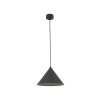 Lampadario Cono M nero 1 luce E27 TK Lighting