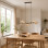 Lampadario Lava 7 luci marrone G9 TK Lighting