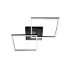 Plafoniera Bard Fabas nera LED Smart Luce