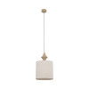 Lampadario a sospensione Amura Sabia sabbia E27 TK Lighting