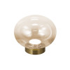 Lampada da tavolo Ovalia LED cognac Fabas
