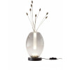 Lampada da tavolo Tully LED integrato grigio Fabas
