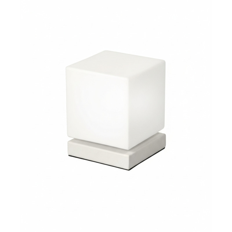Lampada da tavolo Brenta bianca LED 6W Fabas