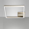 Plafoniera LED Bard oro opaco 39 W 1 luce Fabas