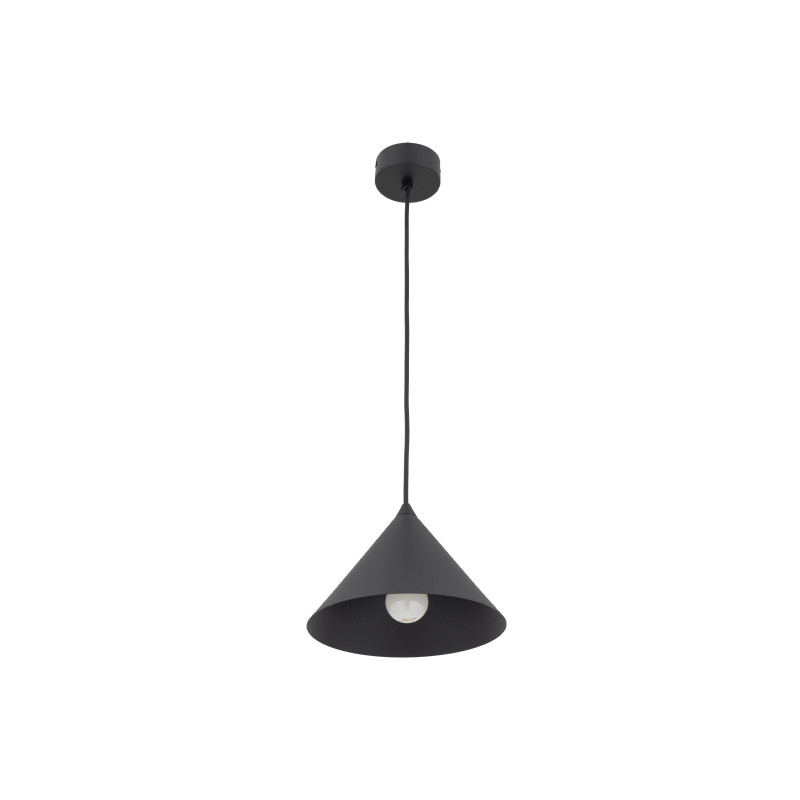Sospensione Cono S Black 1 luce nero E27 TK Lighting