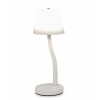Lampada da tavolo Ibla LED integrato bianca Fabas