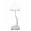Lampada da tavolo Ibla LED integrato bianca Fabas