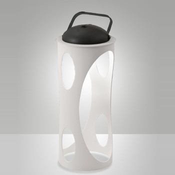 Lampada da tavolo LED Caddy bianca IP54 Fabas