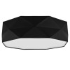 Plafoniera Kantoor 4 luci bianca nera E27 TK Lighting