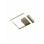 Applique Bard 1 luce LED oro opaco Fabas