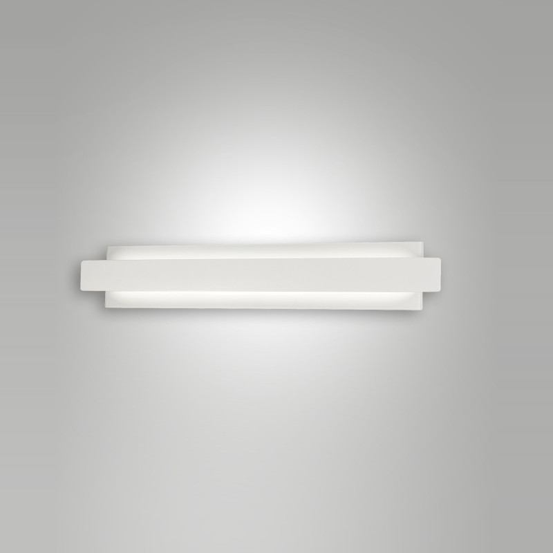 Applique LED moderna 1 luce Regolo bianca Fabas