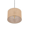 Lampadario Juta nero 1 luce E27 TK Lighting