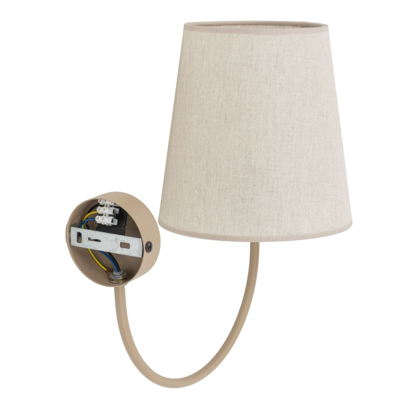 Applique Candi Sabia beige E27 1 luce TK Lighting