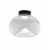 Plafoniera Brena LED integrato 1 luce trasparente 19W Fabas