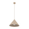 Lampadario a sospensione Cono sabbia E27 TK Lighting