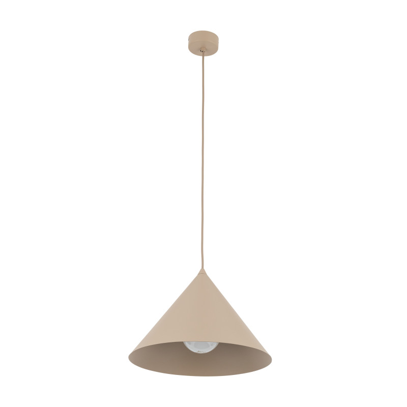Lampadario a sospensione Cono sabbia E27 TK Lighting