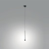 Lampadario sospensione Susa LED nero 5W Fabas