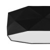 Plafoniera Kantoor 4 luci bianca nera E27 TK Lighting