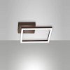 Plafoniera Bard Smart Luce LED corten Fabas