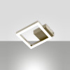 Applique Bard 1 luce LED oro opaco Fabas