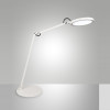 Lampada da tavolo Regina LED orientabile bianca Fabas
