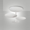 Plafoniera moderna Simplon 3 LED bianca Fabas