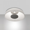 Plafoniera Vintage due bianca LED 26 W Fabas