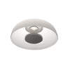 Plafoniera Vintage due bianca LED 26 W Fabas